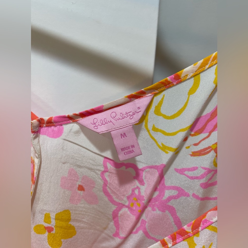 Lilly Pulitzer silk cami size Medium